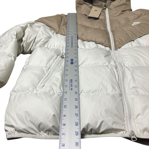 Nike Windrunner Puffer Jacket Mens XXL Tan Cream Storm-Fit Insulated FB8185-247 - Picture 4 of 16